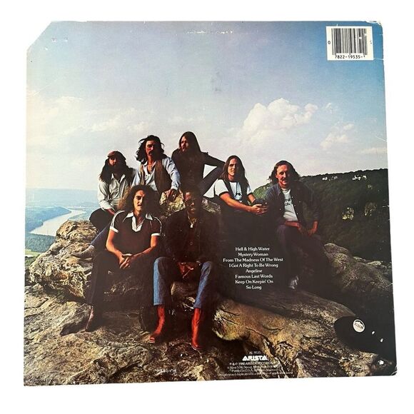 THE ALLMAN BROTHERS BAND REACH FOR THE SKY LP 1980 VINTAGE VINYL RECORD - Picture 4 of 7
